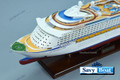 MS VOYAGER OF THE SEAS  LIGHTED CRUISE SHIP