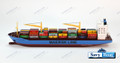 MAERSK ALABAMA N-SCALE CONTAINER SHIP