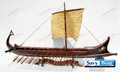 ANCIENT BIREME - ROMAN  WARSHIP