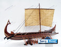 ANCIENT BIREME - ROMAN  WARSHIP