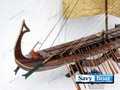 ANCIENT BIREME - ROMAN  WARSHIP