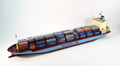 MAERSK ALABAMA  HO-SCALE WATERLINE CONTAINER SHIP