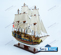 HMS BOUNTY (PAINTED) W/ SAILS