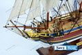 HMS BOUNTY (PAINTED) W/ SAILS