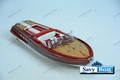 RIVA AQUARAMA LARGE 27" RED  CLASSIC  RUNABOUT