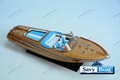 RIVA AQUARAMA LARGE 27" NTRL BLUE  CLASSIC  RUNABOUT