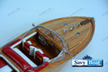 RIVA AQUARAMA LARGE 27" NTRL RED  CLASSIC  RUNABOUT