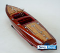 1940 CHRIS CRAFT BARREL BACK RC READY SPEED BOAT 34"