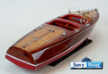 1940 CHRIS CRAFT BARREL BACK RC READY SPEED BOAT 34"