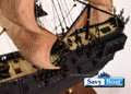 BLACK PEARL PIRATE SHIP 32" (NTRL SAILS)