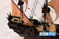 BLACK PEARL PIRATE SHIP 32" (NTRL SAILS)