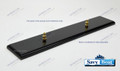 1.35 INCH, STRAIGHT SOLID BRASS KEEL PEDESTALS, ONE PAIR