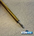 13.75 IN, 4MM PROPELLER DRIVE SHAFT FOR RC BOAT MODEL