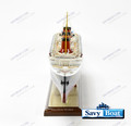 SS NORMANDIE LIGHTED STEAM SHIP
