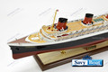 SS NORMANDIE LIGHTED STEAM SHIP