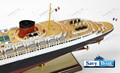 SS NORMANDIE LIGHTED STEAM SHIP
