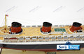 SS NORMANDIE LIGHTED STEAM SHIP
