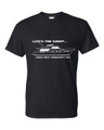 LIFE'S TOO SHORT BAYLINER 4588  ADULT T-SHIRT