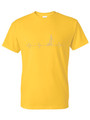 HEARTBEAT SAILBOAT ADULT T-SHIRT