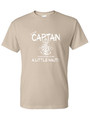 I'M THE CAPTAIN, I'M SUPPOSED TO BE A LITTLE NAUGHTY ADULT T-SHIRT