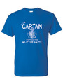 I'M THE CAPTAIN, I'M SUPPOSED TO BE A LITTLE NAUGHTY ADULT T-SHIRT