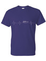 HEARTBEAT YACHT ADULT T-SHIRT