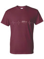 HEARTBEAT YACHT ADULT T-SHIRT