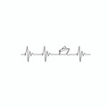 HEARTBEAT SPEEDBOAT (BRONZE)  ADULT T-SHIRT