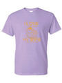 I LOVE MY WIFE (BRONZE) ADULT T-SHIRT