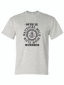 MEMBER NAUTICAL MILE HIGH CLUB (BLACK) ADULT T-SHIRT