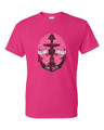 BORN FOR THE WATER ANCHOR ADULT T-SHIRT