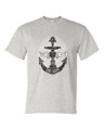 BORN FOR THE WATER ANCHOR ADULT T-SHIRT