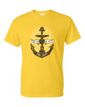 BORN FOR THE WATER ANCHOR ADULT T-SHIRT
