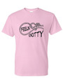 FELLIN KNOTTY  (BLACK) ADULT T-SHIRT