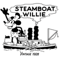 STEAMBOAT WILLIE VINTAGE NAUTICAL T-SHIRT