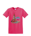 SAILBOAT SUNRISE NEON T-SHIRT