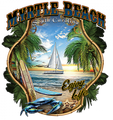 MYRTLE BEACH SAILBOAT  T-SHIRT