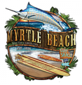 MYRTLE BEACH MARLIN FISHING T-SHIRT