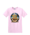 MYRTLE BEACH JUST CHILL SURF BOARD T-SHIRT