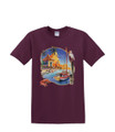GONE WORKIN SAILBOAT T-SHIRT