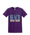 BEACH SEALIFE SHELLS  T-SHIRT