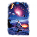 DOLPHIN ETERNITY COSMOS T-SHIRT