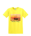 THE SEA IS CALLING SAILBOAT T-SHIRT