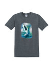 ORCA BREAK THROUGH WHALE BREACH  T-SHIRT