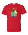 HOOKED ON JESUS BASS T-SHIRT