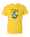 HOOKED ON JESUS BASS T-SHIRT