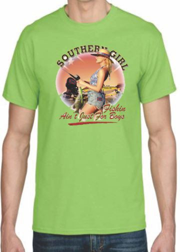 SOURTHERN GIRLS FISHING T-SHIRT
