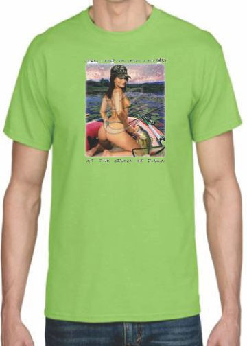 BASS FISHING SEXY BIKINI FISHING T-SHIRT