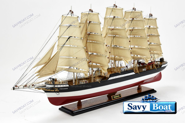 1907 PREUSSEN STEEL WINDJAMMER TALL SHIP