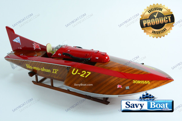 SLO-MO IV (U-27) UNLIMITED HYDROPLANE W/ COWL